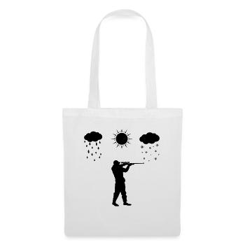 Toutes saisons et chasse - (2) - Sac en tissu - blanc - Devant