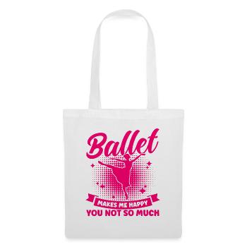 Ballerina Ballet Dancer Ballet Girls - Tote Bag - white - Front