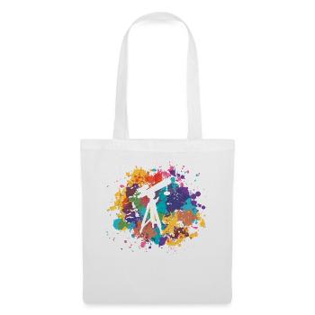 Seringues colorées et astronomie - - Sac en tissu - blanc - Devant