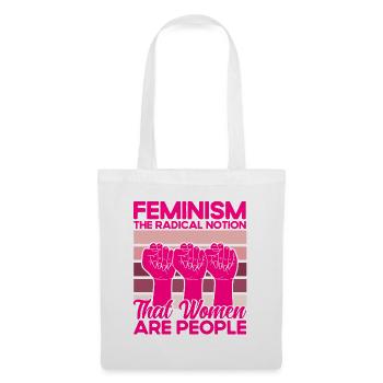 Empowerment of gender equality F - Tote Bag - white - Front