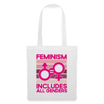 Feminismus Rechte der Frauen Feministisch Geschenk - Stoffbeutel - Weiß - Vorne