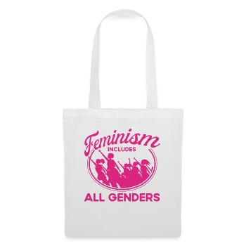 Feminismus Rechte der Frauen Feministisch Geschenk - Stoffbeutel - Weiß - Vorne