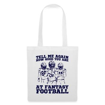 Fantasy Football Champion Fantasy Football Draft Da - Tote Bag - white - Front