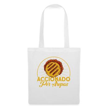 Arepas Arepa Cadeau alimentaire vénézuélien - Sac en tissu - blanc - Devant