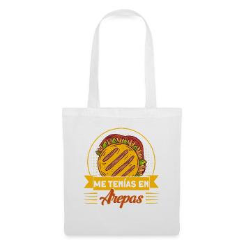 Gourmands vénézuéliens Arepa Gesche - Sac en tissu - blanc - Devant