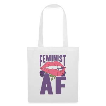 Égalité féministe des genres F - Sac en tissu - blanc - Devant