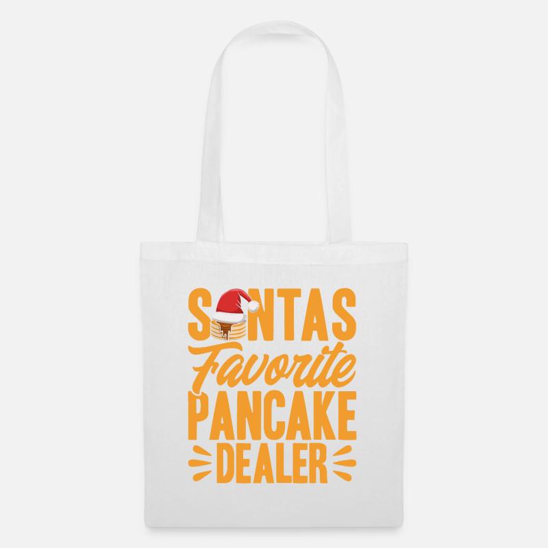 Breakfast Pancakes Fluffy Flat Cake Pank - Tote Bag - white