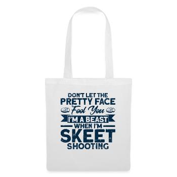 Shooting Club Clay Pigeon Shooting Falling Shooting Gesch - Tote Bag - white - Front