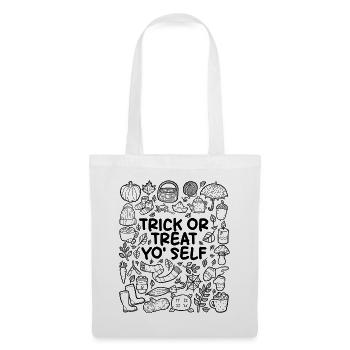 Trick or Treat Yo' Self – Halloween Fun - Tote Bag - white - Front