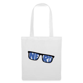 nerd coder server download cyberspace programmer - Tote Bag - white - Front