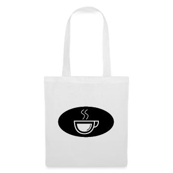 Semicircle and coffee - - Tote Bag - white - Front