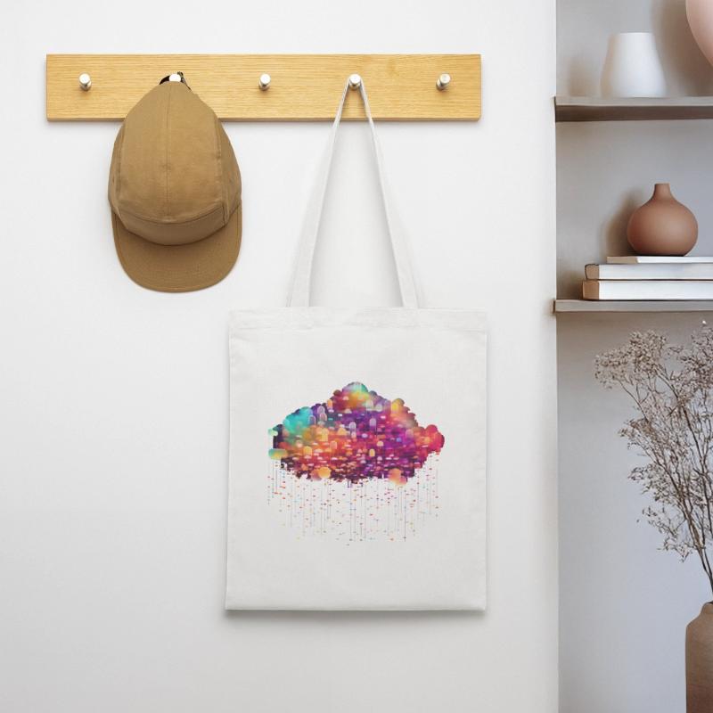 Cloud Computing Cyberpunk Developer IT Computer Sac en tissu