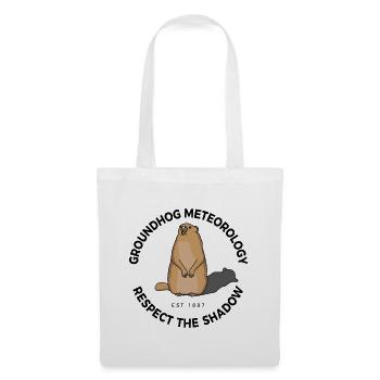 Groundhog Meteorology Respect The Shadow - Tote Bag - white - Front