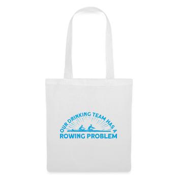 Rameurs Aviron Équipe Aviron Cadeau - Sac en tissu - blanc - Devant