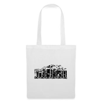 Bicycle chain and forest - - Tote Bag - white - Front