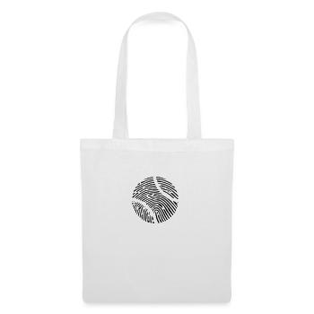 Fingerprint DNA DNA Tennis Ball Balle de tennis dans mon - Sac en tissu - blanc - Devant