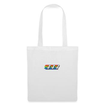 Chrome Dino Dance - Sac en tissu - blanc - Devant