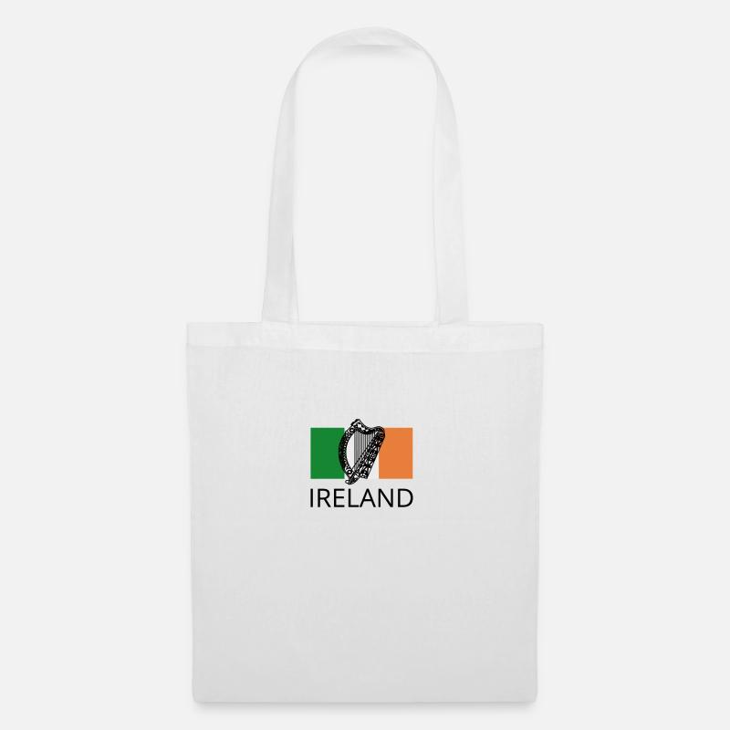 ireland - Stoffbeutel - Weiß