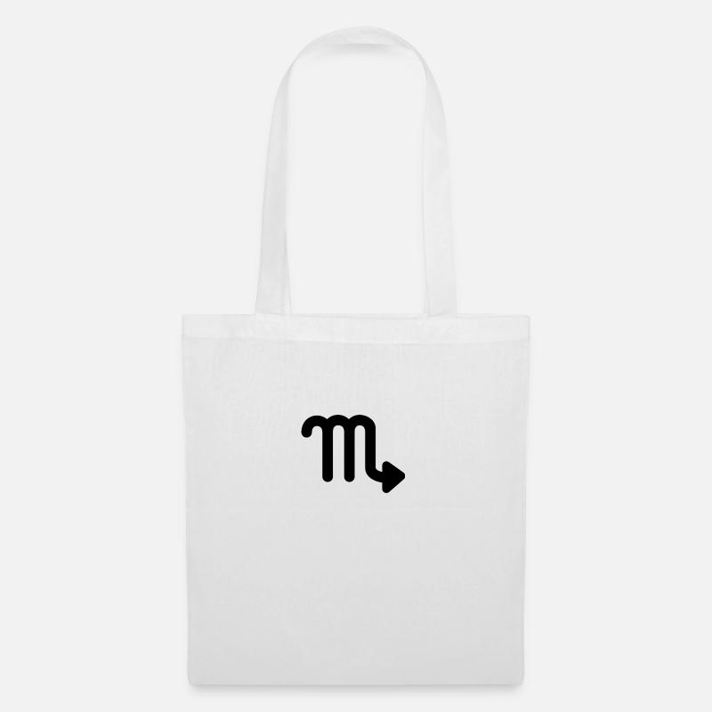 Scorpion - Tote Bag - white