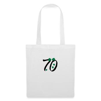 nombre de Shamrock 70 - Sac en tissu - blanc - Devant