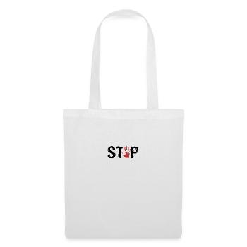 Stop - Tote Bag - white - Front
