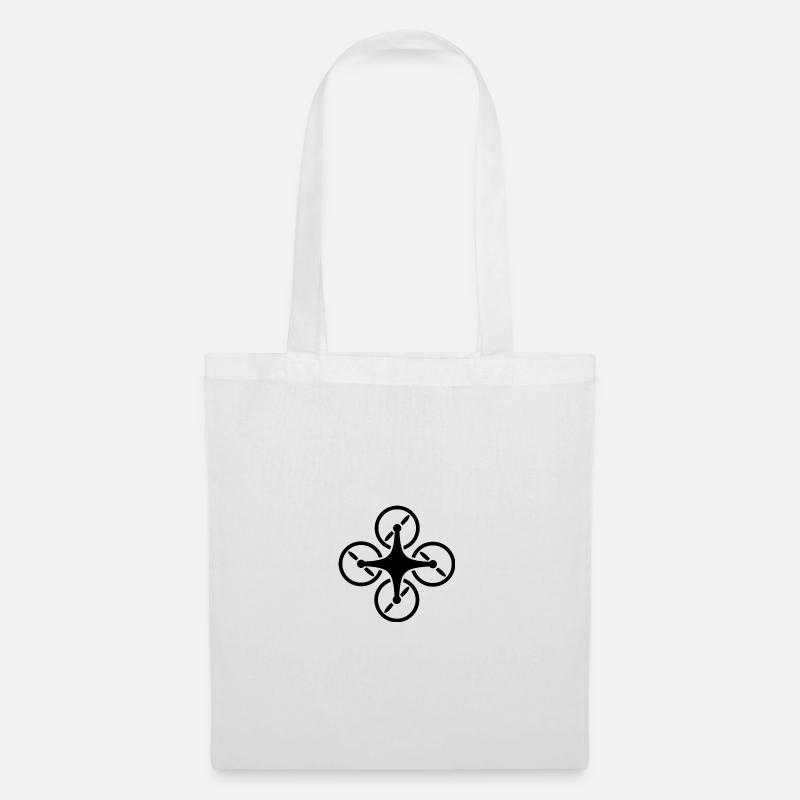 Drone - Tote Bag - white