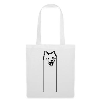 Doge Meme - Drôle de chien Internet Shiba Inu - Sac en tissu - blanc - Devant