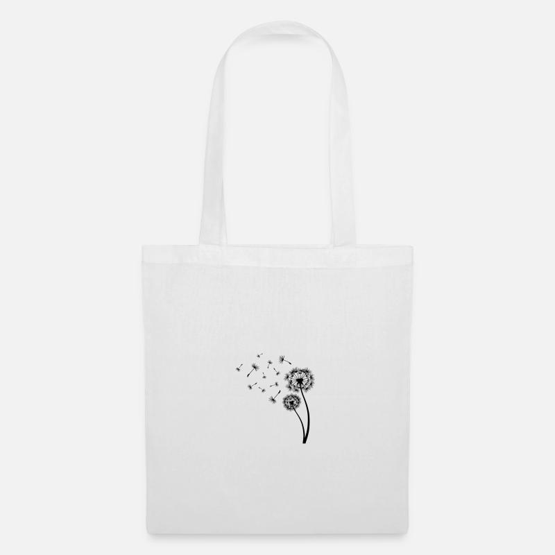 Hundeblume - Stoffbeutel - Weiß