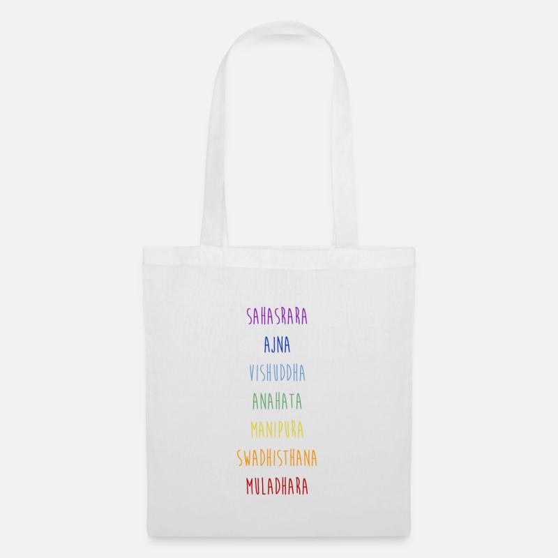 chakra - Sac en tissu - blanc
