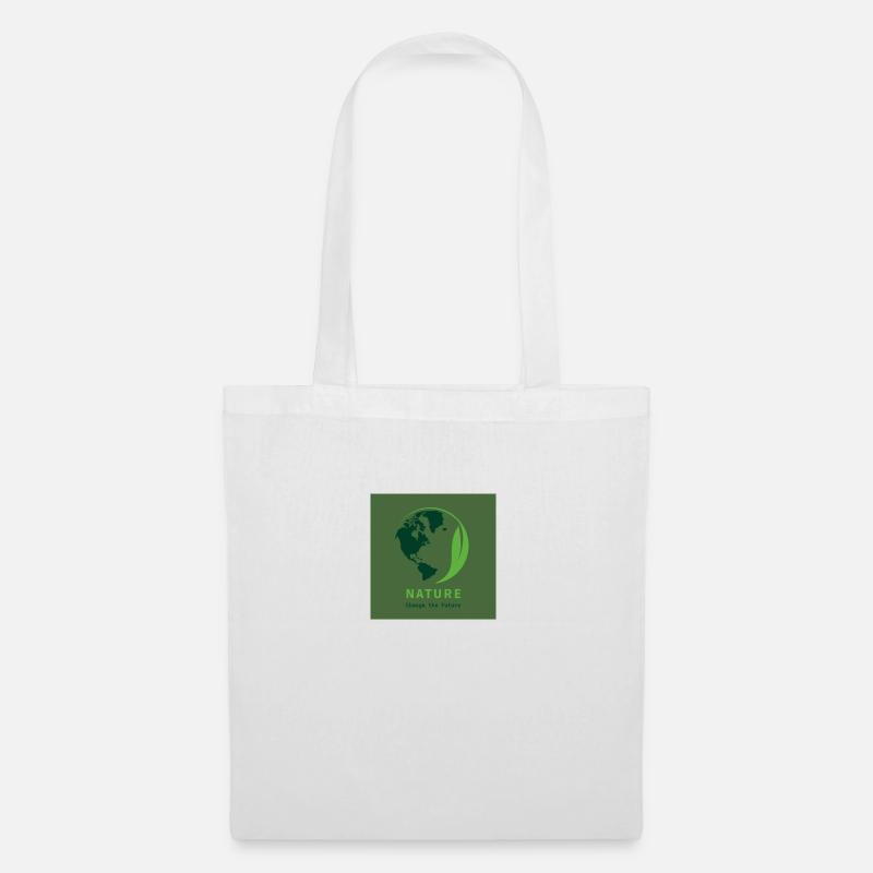 Clean the earth - Stoffbeutel - Weiß
