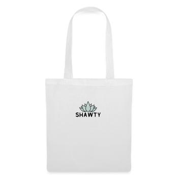 Cadeau d’idée Shawty Designe - Sac en tissu - blanc - Devant