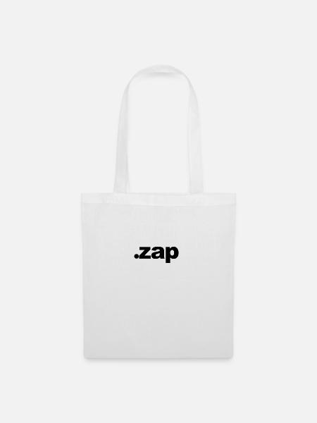 dot zap - Stoffbeutel - Weiß