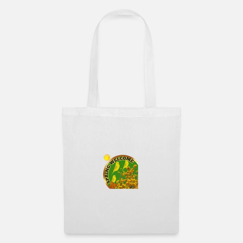 Spring welcome - Tote Bag - white