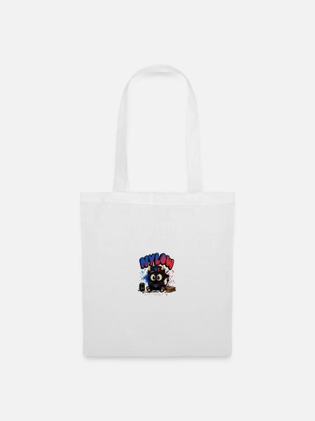 NyLow Gamer Maskottchen - Stoffbeutel - Weiß