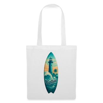 Planche de surf Neptune Lighthouse - Sac en tissu - blanc - Devant