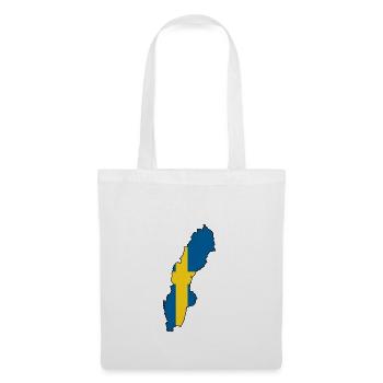 Sweden Map outline - Tote Bag - white - Front