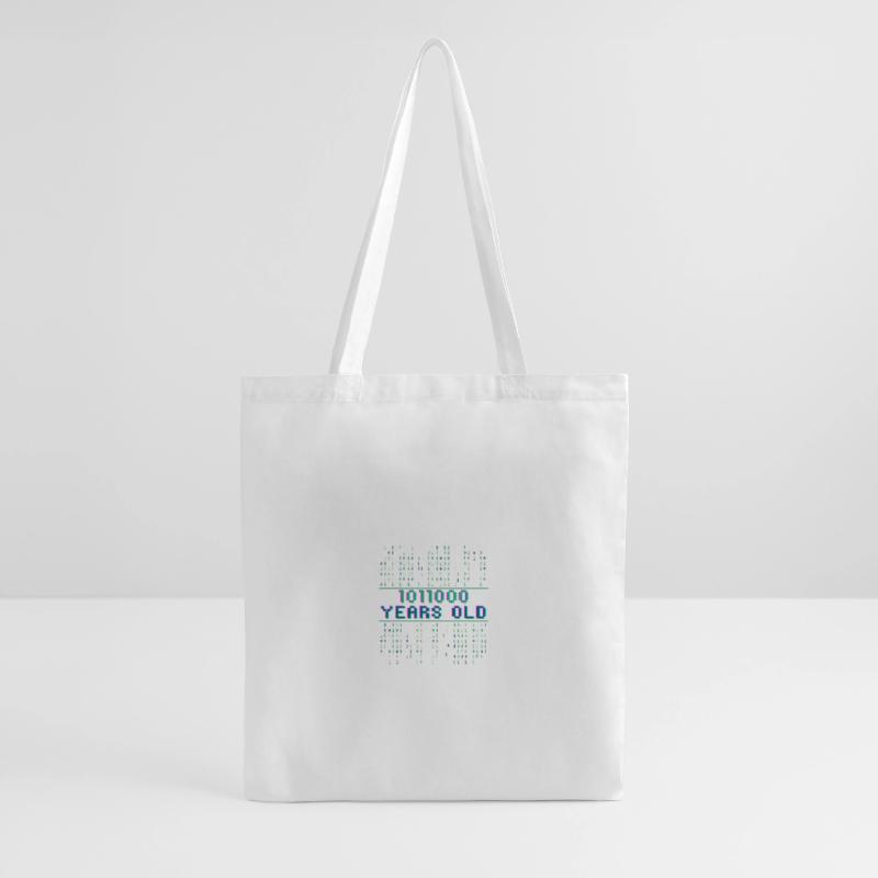 88th Birthday 88 years old Binary Code Computer Science Tote Bag