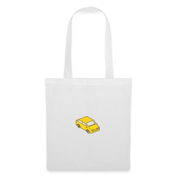 Small yellow car isometric - Tote Bag - white - Front