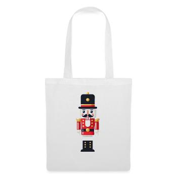 Weihnachtssoldat - Stoffbeutel - Weiß - Vorne