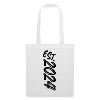 Est. 2024 - personalize - personalization - Tote Bag - white - Front