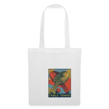 table tennis - Tote Bag - white - Front