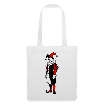 Joker Médiévale - Sac en tissu - blanc - Devant