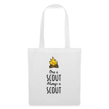 One a scout Always a scout - Tote Bag - white - Front