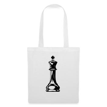 Chess King - Tote Bag - white - Front