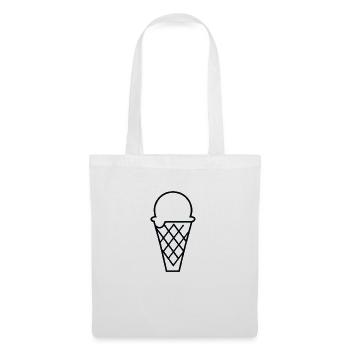 Ice Cream Gift Idea Ice Cone Ice Cream Ice Cream Cone - Tote Bag - white - Front