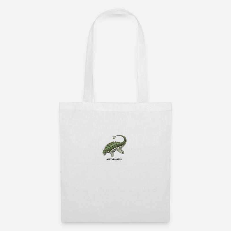 Ankilosaurus - Stoffbeutel - Weiß