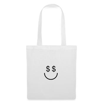Dollar-Smile - Sac en tissu - blanc - Devant