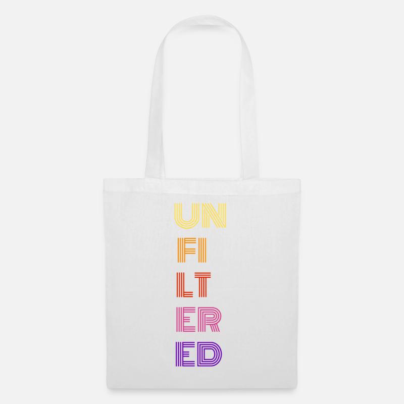 Unfiltered  - Stoffbeutel - Weiß