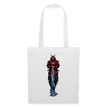 Red Warrior Samurai Coat - Tote Bag - white - Front