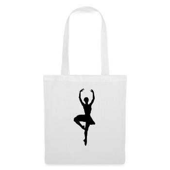 ballerina___f1 - Sac en tissu - blanc - Devant
